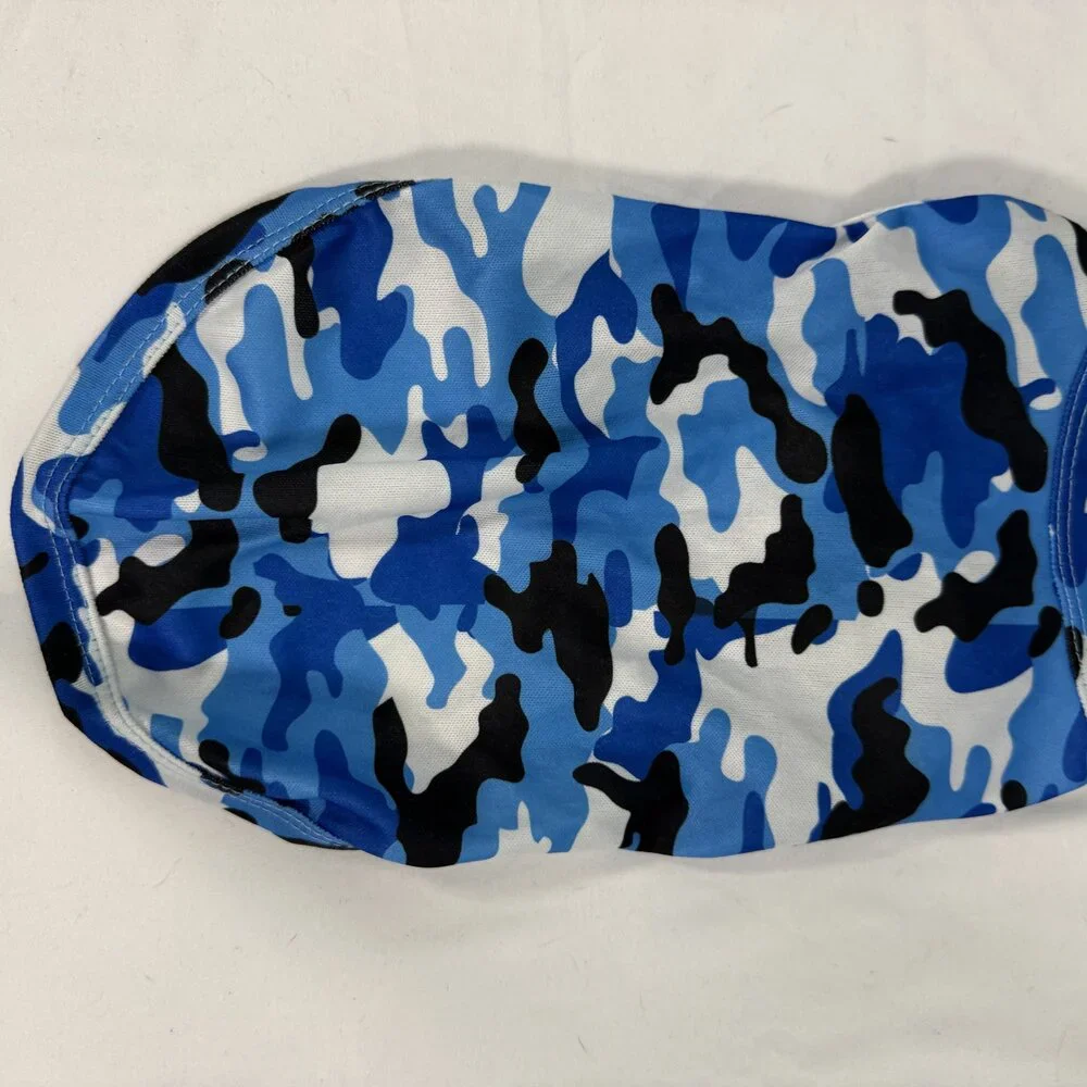 Blue Camo Dog Tank Top Size S Camouflage Pet Shirt Small Breed